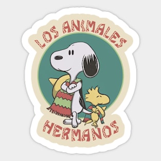 Los Animales Hermanos Sticker